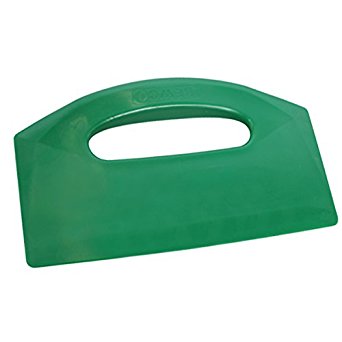 UltraSource Bowl/Bench Scraper, Green, 8.5