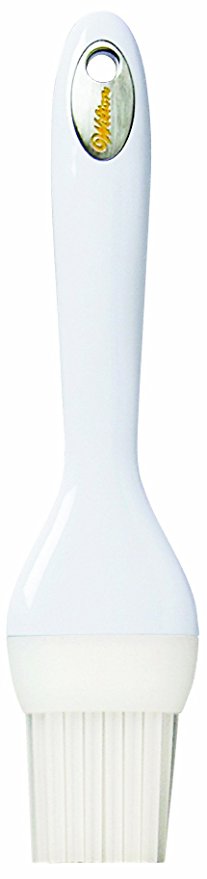 Wilton 409-6056 Silicone Pastry Brush, White