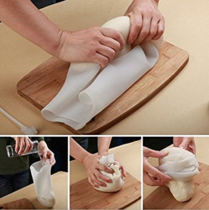 Astra shop Silicone Kneading Dough Bag | Versatile Dough Mixer for Bread, Pastry, Pizza & Tortilla | Premium Silicone Bakeware | Best Non-Toxic Multifunctional Cooking Tool