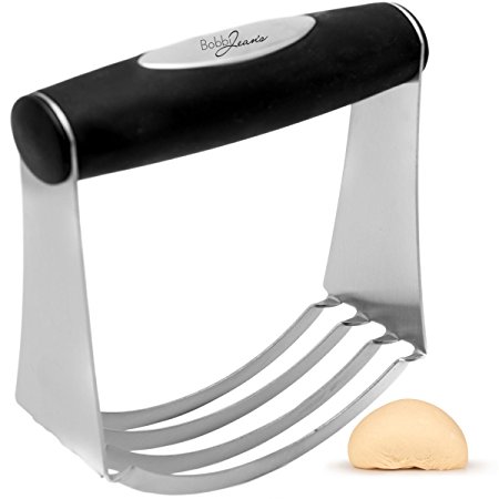 Pastry Cutter by Bobbi Jean's | Stainless Steel Dough Blender for Baking with Sharp Blades