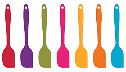 WDA Kitchen Silicone Food Scraper Cake Cream Butter Spatulas Mixing Scraper Brush Silicone Baking Tool(Color Randomly)