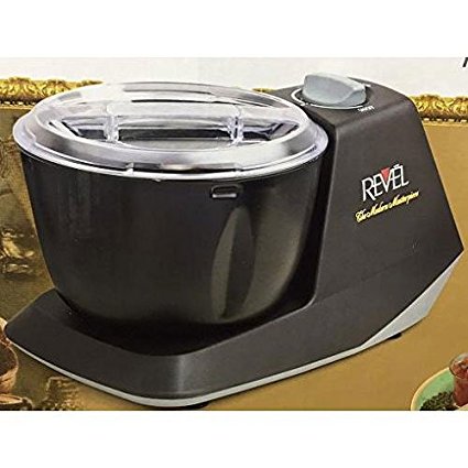 WGC Revel CDM301 Atta Dough Mixer Maker Non Stick Bowl, 3 L, Black