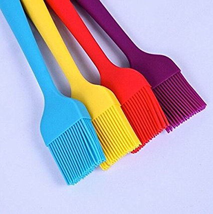 Home Verve- Silicone Grill Basting Brush & Pastry Brush- For Baking In Kitchen and Outdoor BBQ Use