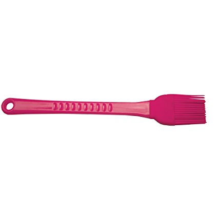 Fox Run 6071 Pastry Brush, Silicone, 9-Inch, Raspberry