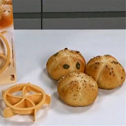 Excellent.advanced Homemade DIY Delicious Bread Rolls Mold for Bread Kaiser Line Mould Kitchen Pastry Tools