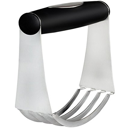 MURENKING Dough Blender Stainless Steel Blade Pastry Cutter Scraper Chopper Pie Cookies Butter Kitchen Baking Tool