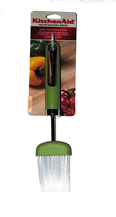 Lifetime Brands 1 X KitchenAid Pastry/Basting Brush (Green Apple) by