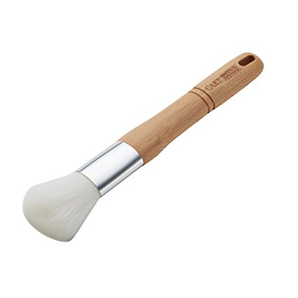 Cake Boss Tools 2.5-Inch Beechwood Round Dusting Brush