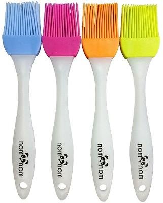 Nom Nom - Pastry & Basting Brush (4-Pack) Dip - Brush - Enjoy!