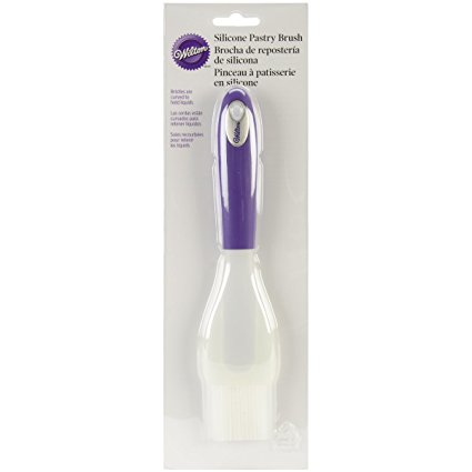 Wilton Silicone Brush, Purple Handle