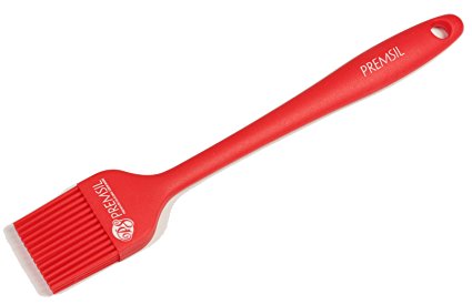 CLEARANCE - Premium Silicone Brush - Red Pastry Brush And Basting Brush by Premsil