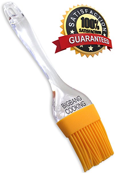 Yellow Silicone Pastry Brush - Basting Brush