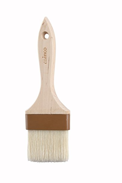 Winco Flat Pastry and Basting Brush, 3-Inch