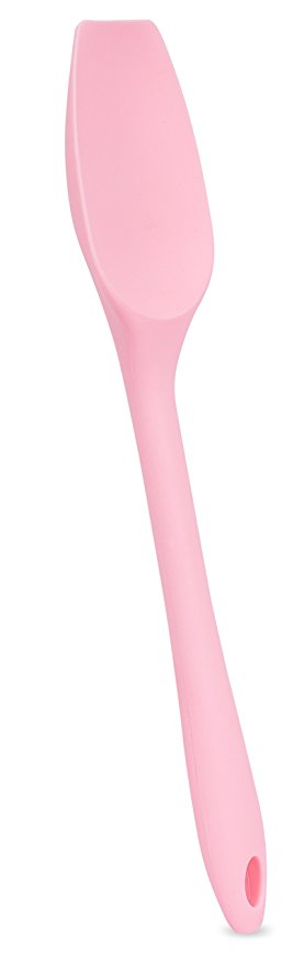 Internet’s Best Silicone Baking Spoon | Non Stick Heat Resistant Bakeware | Kitchen Cooking Scraper Tool | Soft Grip | Pink