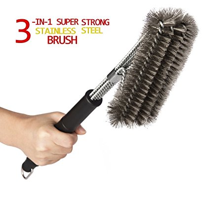 Kacebela BBQ Grill Brush, Best Grill Brush, Heavy Duty Grill Brush, BBQ Brush Barbecue Brush